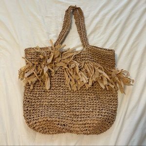 Topshop woven bag - perfect for beach/pool!